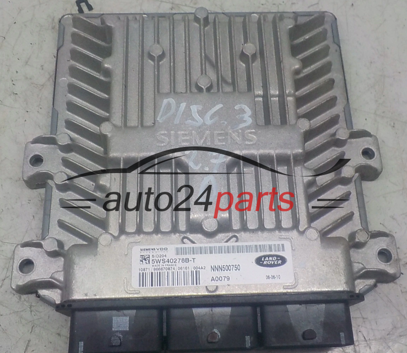 ECU ENGINE CONTROLLER LAND ROVER 5WS40278B-T, 5WS40278BT 
