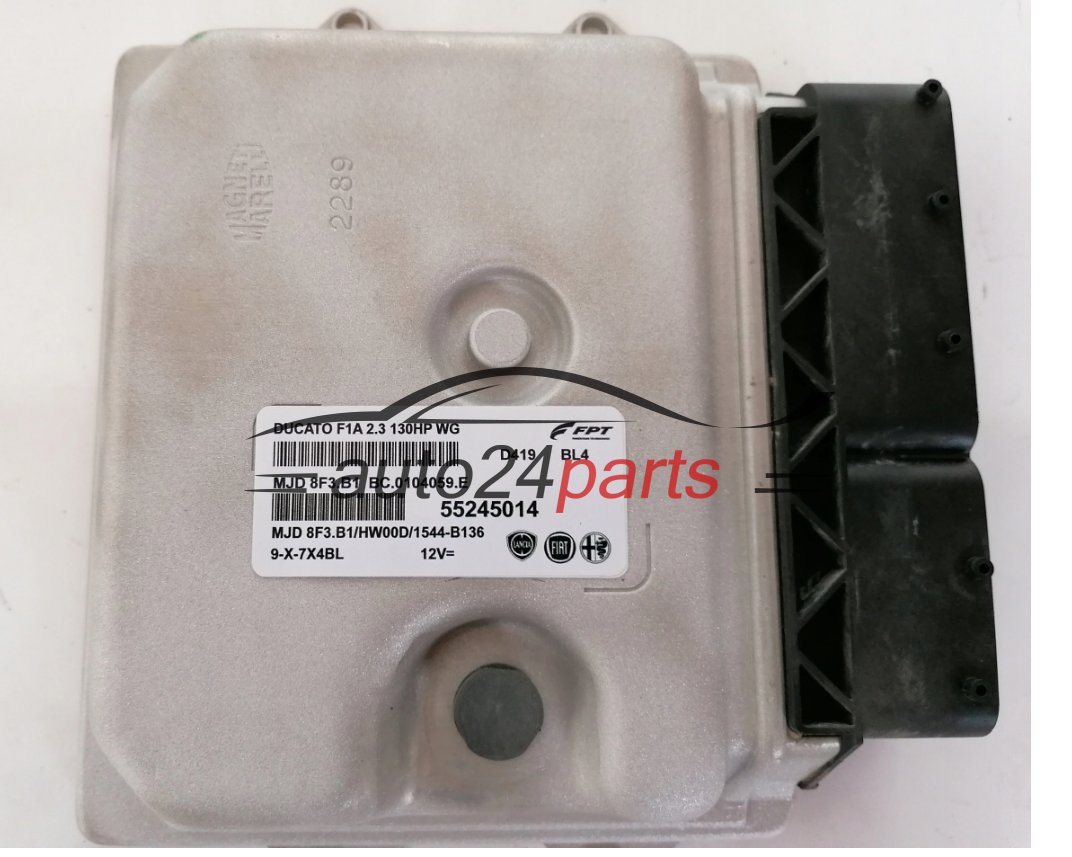 ECU ENGINE CONTROLLER FIAT DUCATO 2.3 JTD MAGNETI MARELLI MJD 8F3 