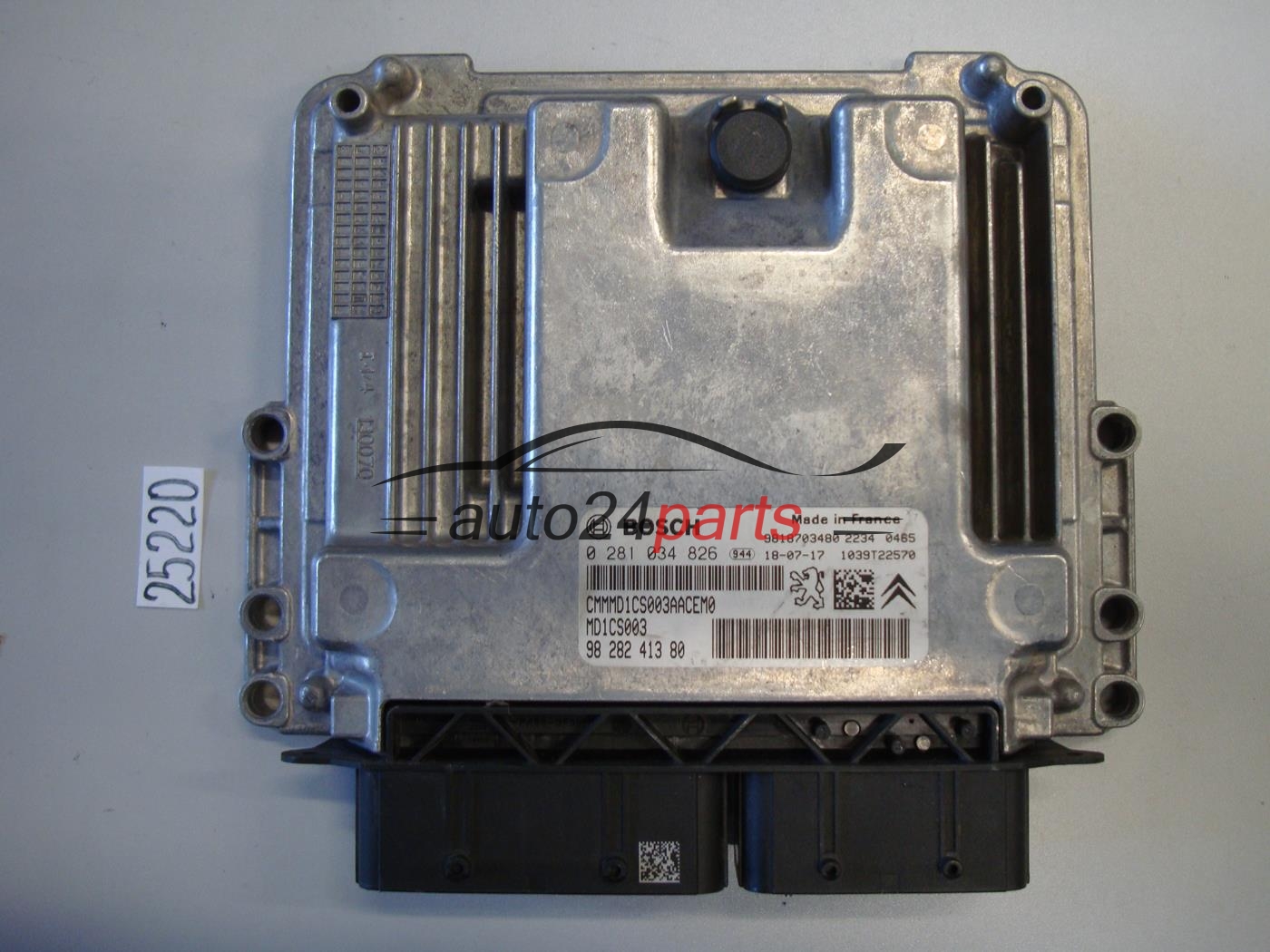 ECU ENGINE CONTROLLER PEUGEOT BOSCH 0 281 034 826, 0281034826 