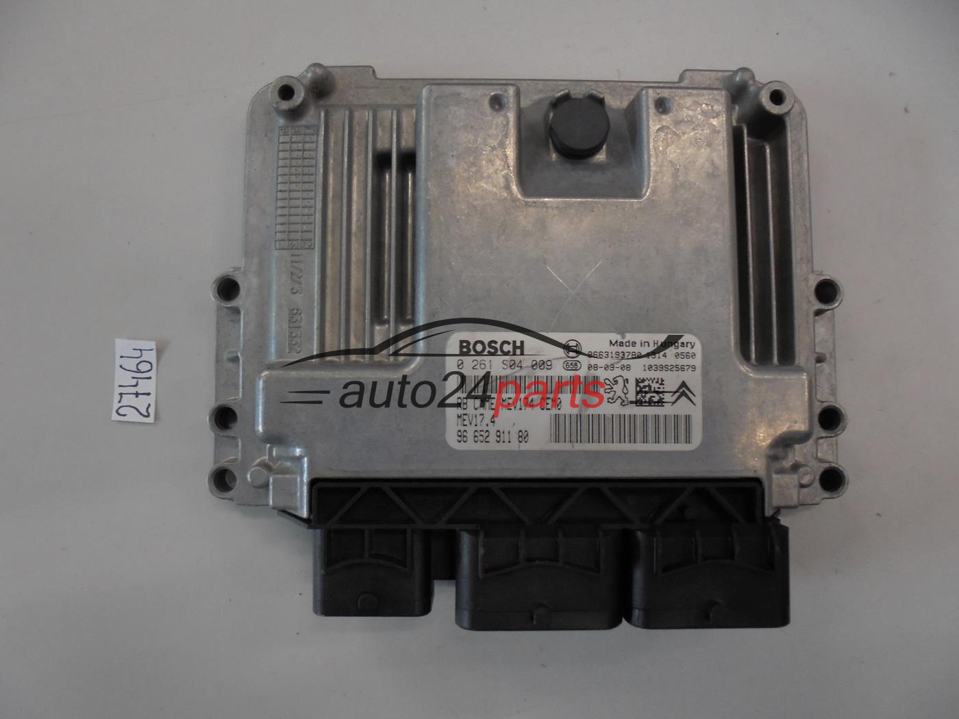 Calculateur Décodé BOSCH MEV17.4 Pour Peugeot 207 - Référence 0261S04009