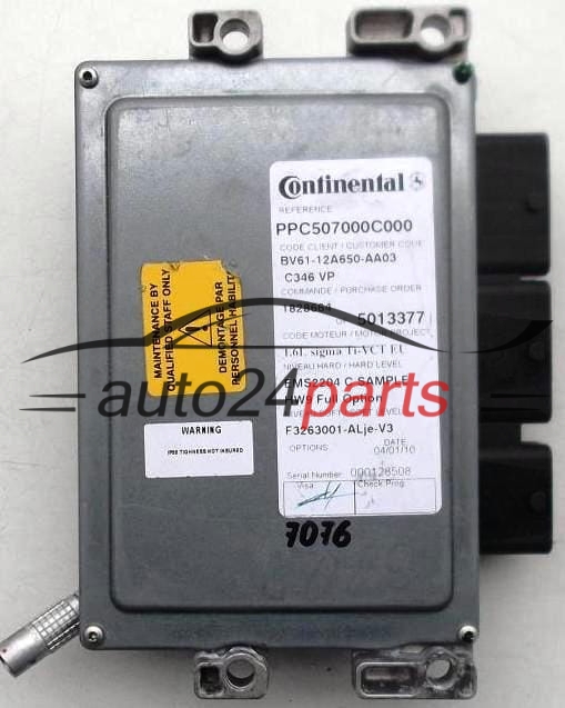 ECU ENGINE CONTROLLER FORD BV61-12A650-AA03, BV6112A650AA03 