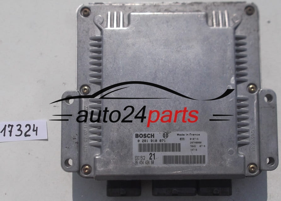 Calculateur Décodé CITROËN XSARA HDI - Référence Bosch 0281010748 - Immo-off (plug And Play) - Reconditionné