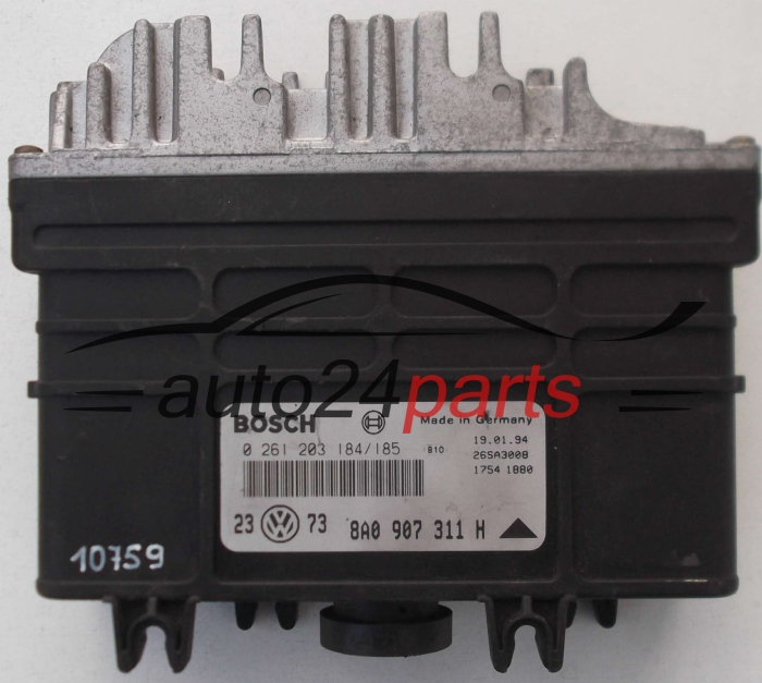 CENTRALINA DO MOTORE VW VOLKSWAGEN GOLF VENTO 1.8 BOSCH 0 261 203 184/185, 0261203184, 0261203185, 8A0 907 311 H, 8A0907311H 