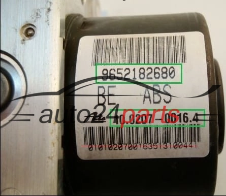 Αντλία αβς CITROEN PEUGEOT 9652182680, ATE 10.0207-0016.4