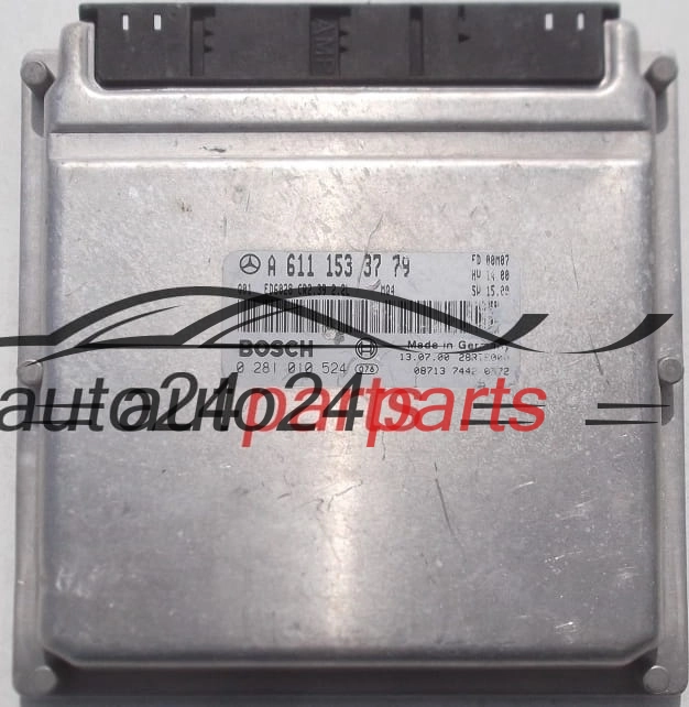 Μονάδα Ελέγχου Κινητήρα MERCEDES SPRINTER 2.2 220 CDI BOSCH 0 281 010 524, 0281010524, A 611 153 37 79, A6111533779, CR2.39