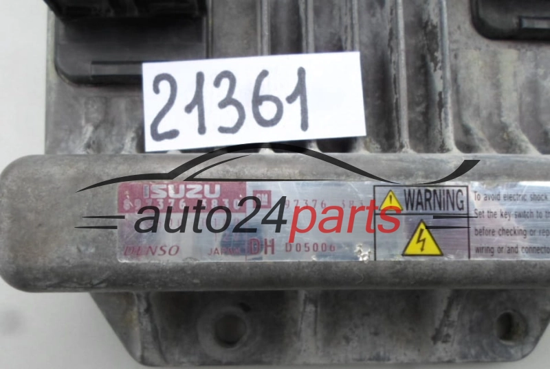 KOMPUTER STEROWNIK SILNIKA OPEL CORSA COMBO MERIVA 1.7 CDTI ISUZU 897376 3830, 8973763830, GM 97376 383, 97376383, DENSO 112500 0180, 1125000180 