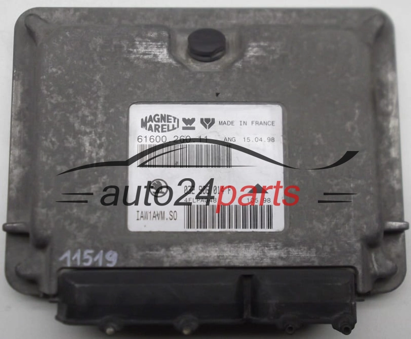 KOMPUTER STEROWNIK SILNIKA SKODA OCTAVIA 1.6 IAW1AVS0, IAW1AV.S0 032906014F, 032 906 014 F, 6160026011, 61600.260.11