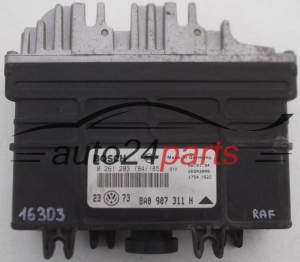 KOMPUTER STEROWNIK SILNIKA VW VOLKSWAGEN GOLF 1.8 BOSCH 0 261 203 184/185, 0261203184, 0261203185, 8A0 907 311 H, 8A0907311H