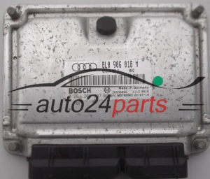 ECU ENGINE CONTROLLER AUDI TT 1.8T 1.8 TURBO BAM 8L0906018M, 8L0 906 018 M, BOSCH 0261206797, 0 261 206 797