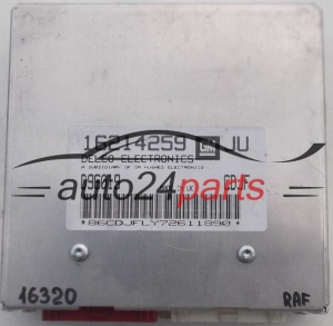 CENTRALINA DO MOTORE OPEL ASTRA 1.6 X16XE DELCO 16214259 JU, 16214259JU, D96019, CDJF, BZKY, CKYH