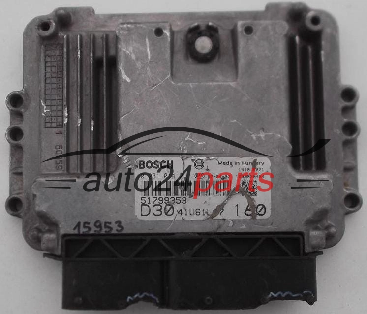 CENTRALINA DO MOTORE FIAT DUCATO 3.0 JTD BOSCH 0 281 014 211, 0281014211, 51799353