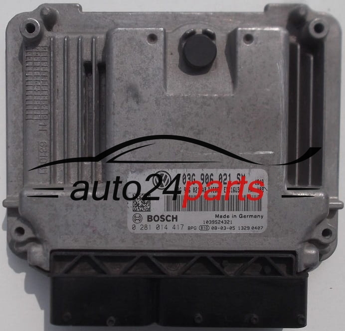 ECU CENTRALITA DE MOTOR SEAT ALTEA 1.9 TDI BOSCH 0281014417, 03G906021SM