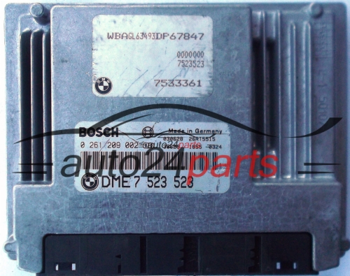 ECU ENGINE CONTROLLER BMW E65 735 745 BOSCH 0261209002