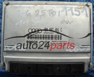 CALCULATEUR MOTEUR AUDI A6 2.5 TDI AKN 4B0 907 401 C, 4B0907401C, BOSCH 0 281 001 836, 0281001836 