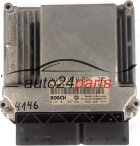 ECU ENGINE CONTROLLER MERCEDES W211 E270 2.7 CDI BOSCH 0281011937, 0 281 011 937, A6471500079, A 647 150 00 79, 6471500079, ED0064 CR3.14, 1039S05776