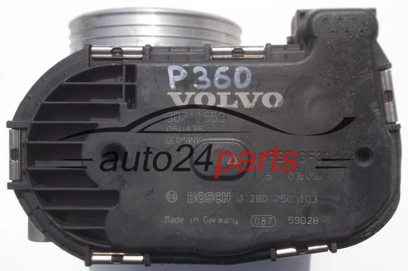 CORPO DE BORBOLETA VOLVO 30711553, BOSCH 0 280 750 103, 0280750103