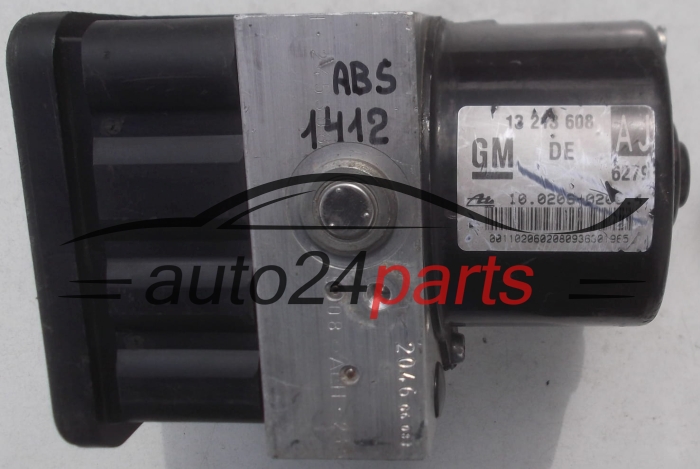 Aντλία ABS OPEL ASTRA H ZAFIRA B GM 13 213 608 AJ, 13213608, ATE 10.0206-0208.4, 10020602084, 10.0960-0543.3, 10096005433