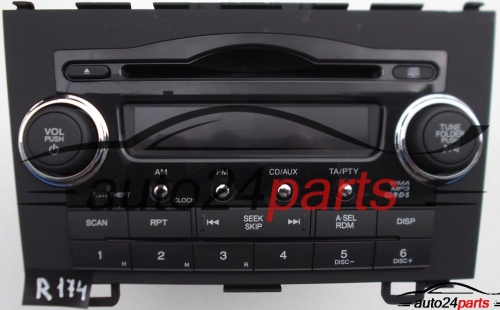 RADIO CD MP3 WMA HONDA 39100-SWA-G102 / 39100SWAG102 / CQ-MH8671G / CQMH8671G  