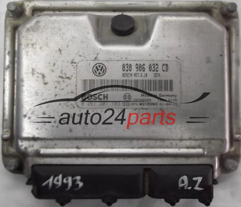  KOMPUTER STEROWNIK SILNIKA VW VOLKSWAGEN POLO 1.0 AUC 030906032CD