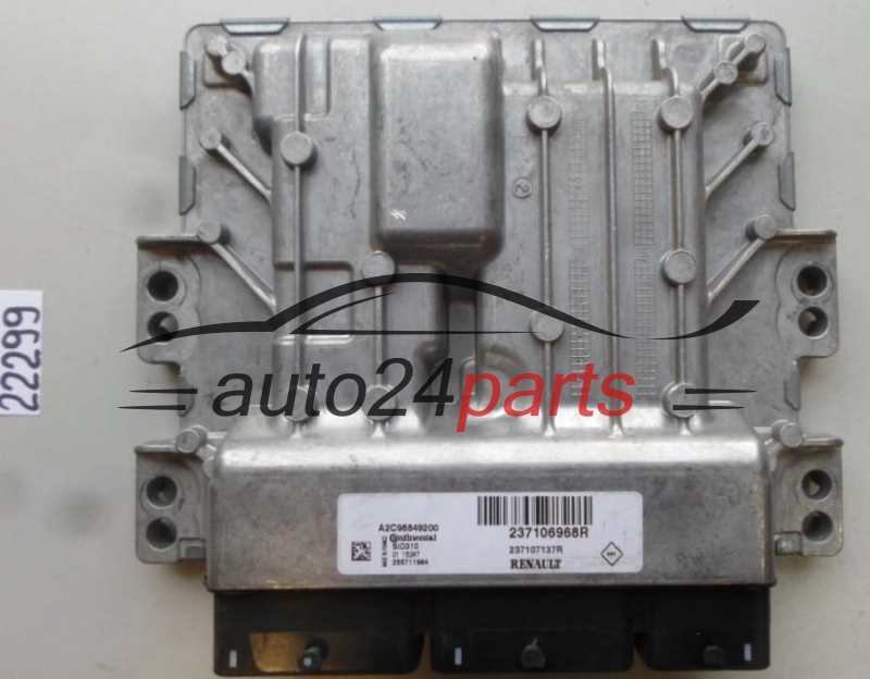 CENTRALINA DO MOTORE RENAULT 1.5 DCI 237106968R, A2C98849200, SID310