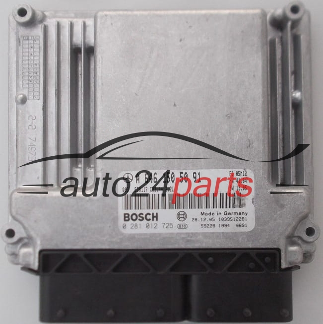 CENTRALINA MOTORE MERCEDES 220 CDI BOSCH 0 281 012 725,  A 646 150 50 91