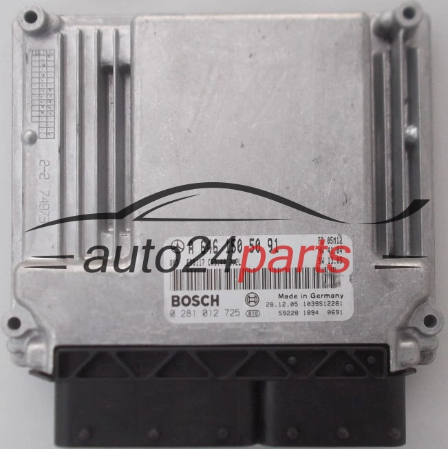 CENTRALINA MOTORE MERCEDES 220 CDI BOSCH 0 281 012 725,  A 646 150 50 91