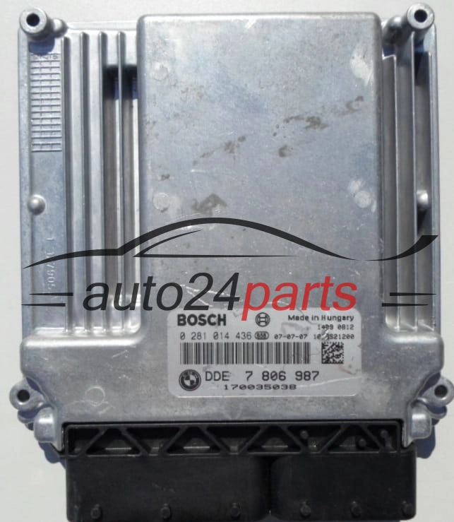 Μονάδα Ελέγχου Κινητήρα BMW 3.0 DIESEL BOSCH 0 281 014 436,  DDE 7 806 987