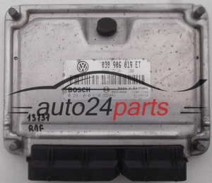 CALCULATEUR MOTEUR VOLKSWAGEN SHARAN GALAXY BOSCH 0 281 010 630, 0281010630, 038 906 019 ET, 038906019ET