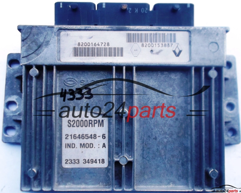 calculateur moteur pour renault laguna 1.6