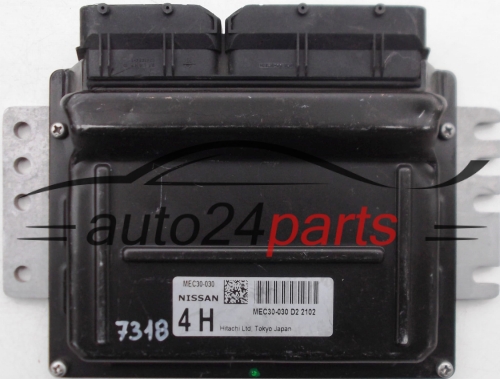 KOMPUTER STEROWNIK SILNIKA NISSAN PRIMERA 1.8 MEC30-030, MEC30030, D2 2102, MEC30030D22102, 4H - 7318