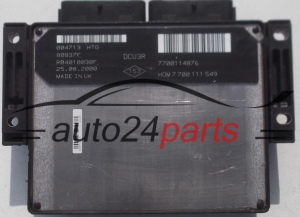 ECU ENGINE CONTROLLER RENAULT CLIO KANGOO 1.9 D LUCAS R04010030F, 7700114876, HOM 7 700 111 549, HOM7700111549, 7700111549 