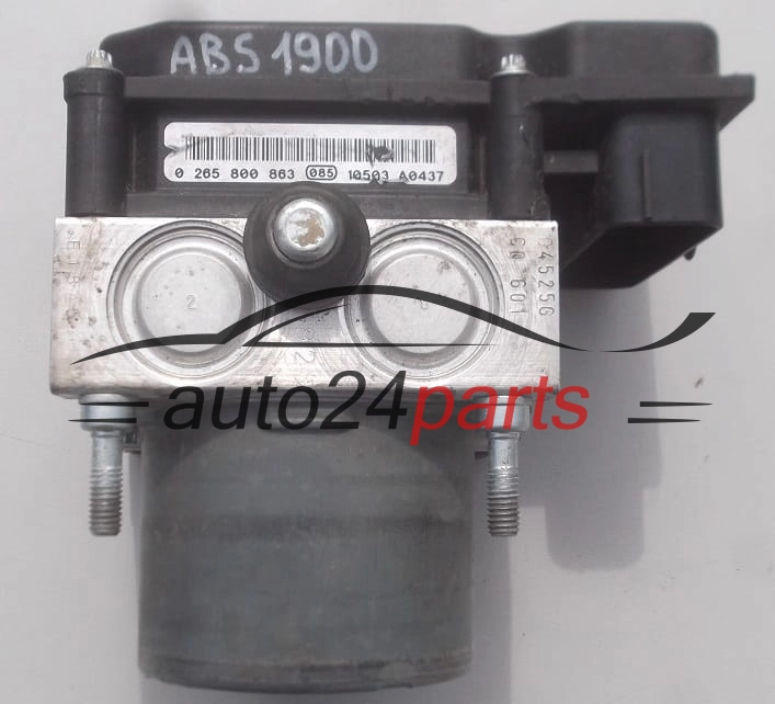 ABS PUMP NISSAN NV200 1.5 TDCI BOSCH 0 265 232 403, 0265232403, 47660 JX50A,  0 265 800 863