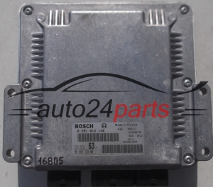 ECU ENGINE CONTROLLER PEUGEOT 307 2.0 HDI, BOSCH 0 281 012 140, 0281012140, 96 583 729 80, 9658372980, 9640938680, 1039S08795, EDC15C2 63