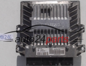 KOMPUTER STEROWNIK SILNIKA CITROEN PEUGEOT 2.0 HDI SIEMENS VDO 5WS40316C-T, 5WS40316CT, SW9660507580, HW9655534080, SID803A - 18216
