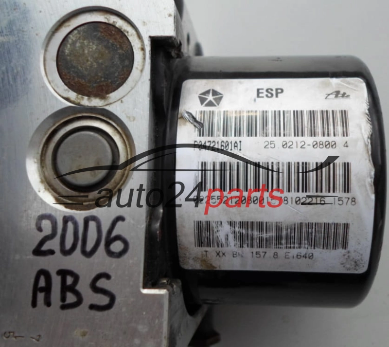 Αντλία αβς CHRYSLER VOYAGER P04721601AI, ATE  25021208004