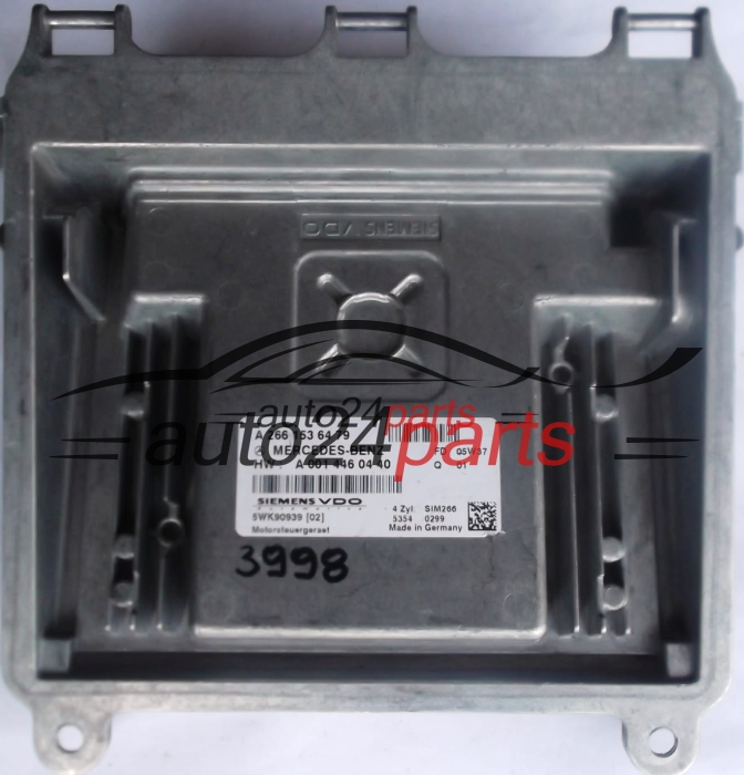 MERCEDES B200 2.0 SIEMENS SIM266 5WK90939 A2661536479, A 266 153 64 79, 2661536479, A0014460440, A 001 446 04 40, 0014460440