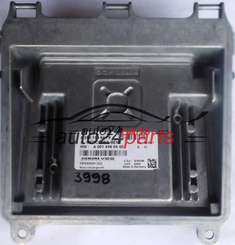 MERCEDES B200 2.0 SIEMENS SIM266 5WK90939 A2661536479, A 266 153 64 79, 2661536479, A0014460440, A 001 446 04 40, 0014460440