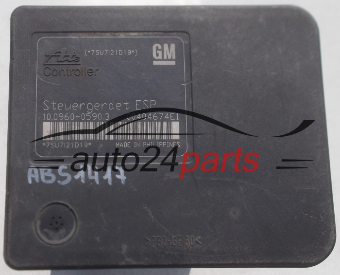 Aντλία ABS  ASTRA H ZAFIRA B GM 13 244 860 BJ, 13244860, ATE 10.0206-0287.4, 10020602874, 10.0960-0590.3, 10096005903 