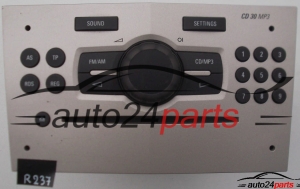 RADIO CD MP3 OPEL CORSA 344 183 129 / 344183129 / 13 257 028 YA / 13257028YA / CD30 