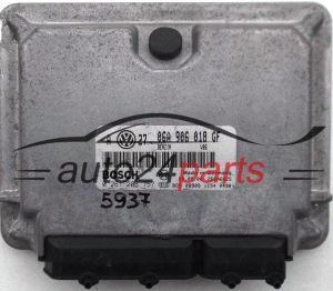 ECU ENGINE CONTROLLER VW VOLKSWAGEN GOLF 2.0 06A906018GF, BOSCH 0261206757