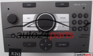 RADIO CDC40 OPERA OPEL VECTRA MERIVA CORSA 7 647 118 310 / 7647118 310 / 13 188 475 LN / 13188475LN 