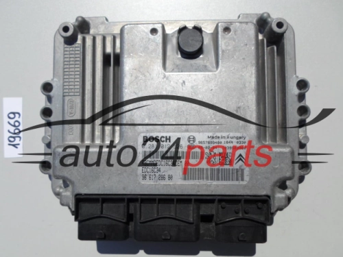 KOMPUTER STEROWNIK SILNIKA PEUGEOT 207 1.4 HDI BOSCH 0 281 012 526, 0281012526, 96 617 286 80, 9661728680, 9657699480 EDC16C34, 1039S08900
