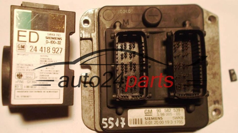 Μονάδα Ελέγχου Κινητήρα OPEL ASTRA ZAFIRA 1.8 X18XE1 SIEMENS 5WK9 1705