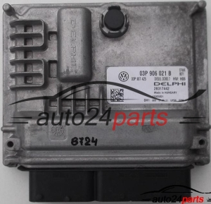 MOTORSTEUERGERÄT ECU STEUERGERAT VOLKSWAGEN POLO 6R 1.2 TDI DELPHI 28317442, 03P 906 021 B, 03P906021B, 03P 907 425, 03P907425