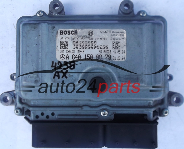 KOMPUTER STEROWNIK SILNIKA MERCEDES W169 A200 2.0 CDI A6401500879