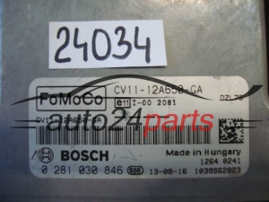 KOMPUTER STEROWNIK SILNIKA FORD BOSCH 0 281 030 846, 0281030846, CV11-12A650-GA, CV1112A650GA