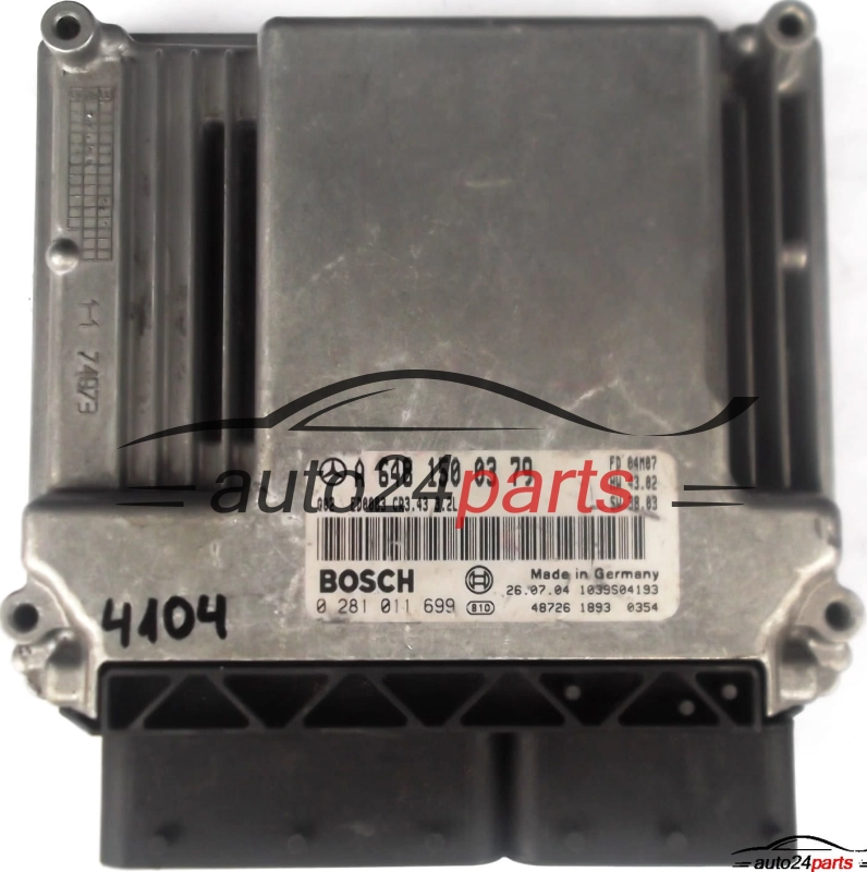  ECU CENTRALITA DE MOTOR MERCEDES W211 E320 CDI A6481500379