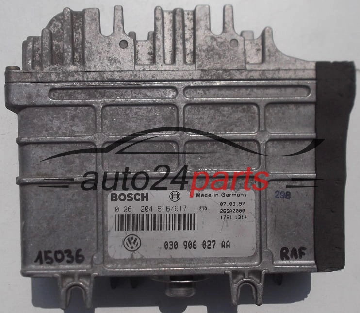 030906027AA, 030 906 027 AA, BOSCH 0261204616/617, 0 261 204 616, 0 261 204 617
