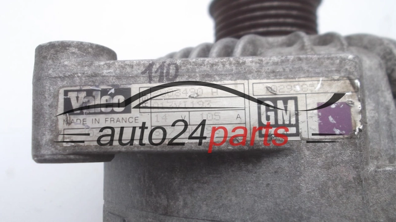 Alternador OPEL SINTRA 2.2  GM 10295852