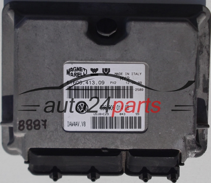 CENTRALINA DO MOTORE VW VOLKSWAGEN LUPO 1.4, 036 906 014 CB, 036906014CB, 61600.413.09, 6160041309, IAW4AV.V8, IAW4AVV8